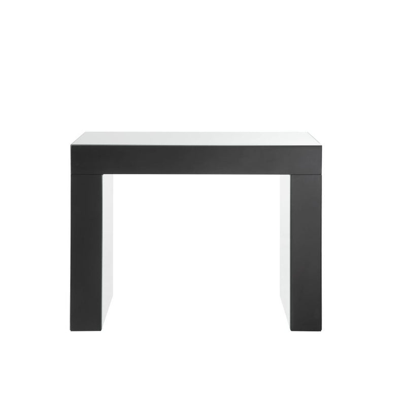 Nysa - 31" Vanity Desk - Mirrored & Faux Crystals