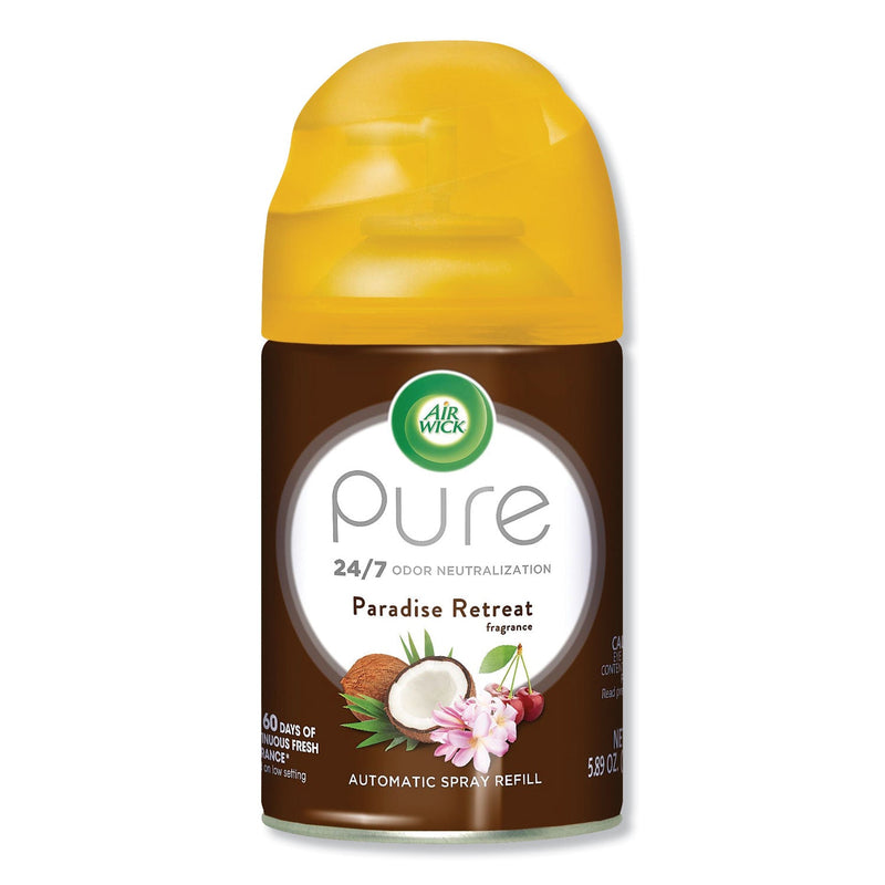 Air Wick Freshmatic Life Scents Ultra Refill, Paradise Retreat, 5.89 oz Aerosol Spray