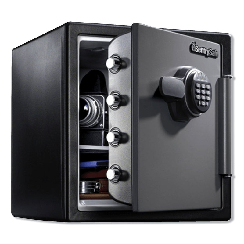 Sentry Fire-Safe with Digital Keypad Access, 1.23 cu ft, 16.38w x 19.38d x 17.88h, Gunmetal