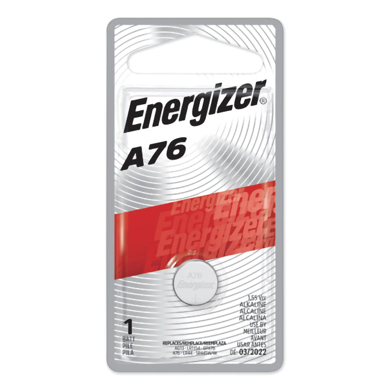 Energizer A76BPZ Manganese Dioxide Battery, 1.5 V