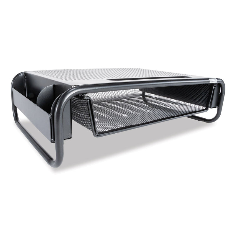 Allsop Metal Art Organizer 5 Monitor, 18" x 11.8" x 5.1", Black, Supports 30 lbs