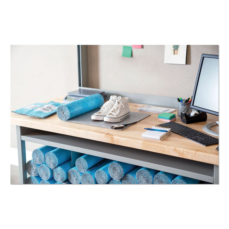 Scotch Flex and Seal Shipping Roll, 15" x 50 ft, Blue/Gray