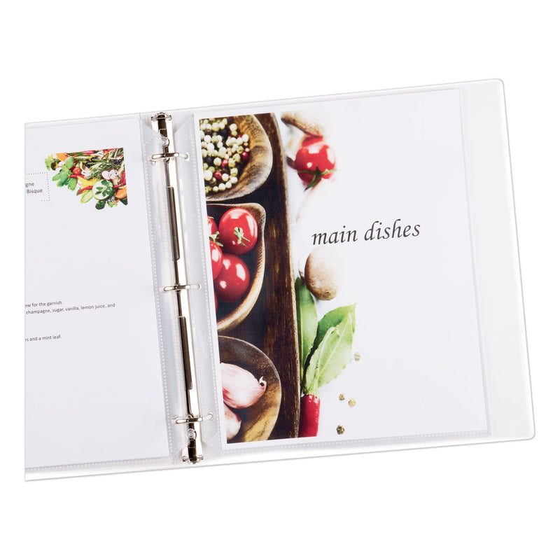 Avery Top-Load Poly Sheet Protectors, Heavy Gauge, Letter, Nonglare, 100/Box