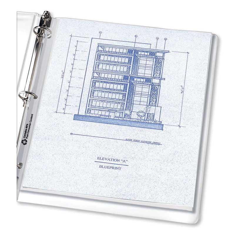 Avery Top-Load Recycled Polypropylene Sheet Protector, Clear, 100/Box