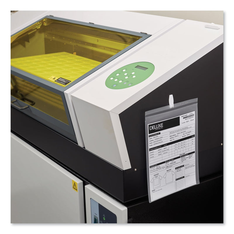 Avery Top-Load Clear Vinyl Envelopes w/Thumb Notch, 9” x 12”, Clear, 10/Pack