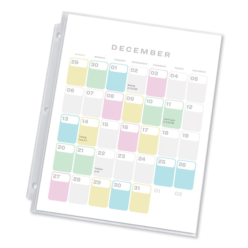 Avery Top-Load Sheet Protector, Economy Gauge, Letter, Clear, 50/Box