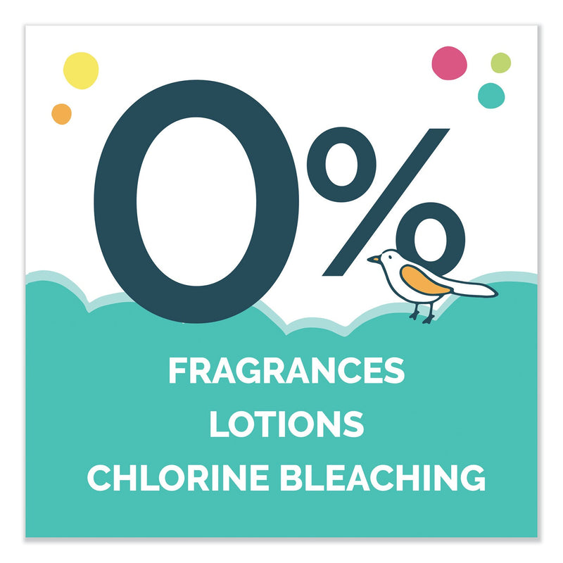 Seventh Generation Free and Clear Baby Diapers, Size 3, 16 lbs to 24 lbs, 124/Carton