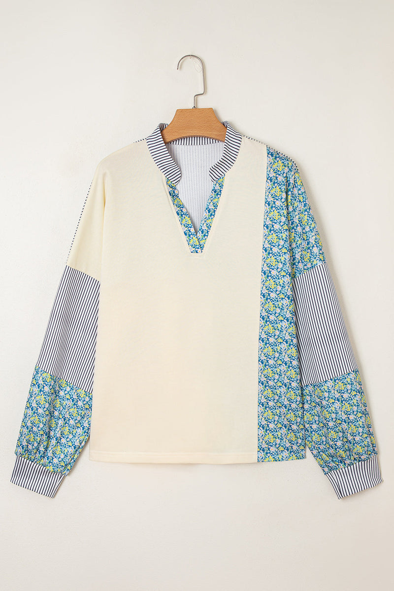 Syllena Collared Boxy Fit Sweatshirt