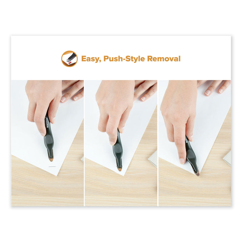 Bostitch Professional Magnetic Push-Style Staple Remover, Black