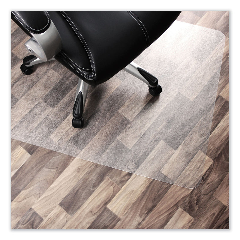 Floortex Cleartex Unomat Anti-Slip Chair Mat for Hard Floors/Flat Pile Carpets, 60 x 48, Clear
