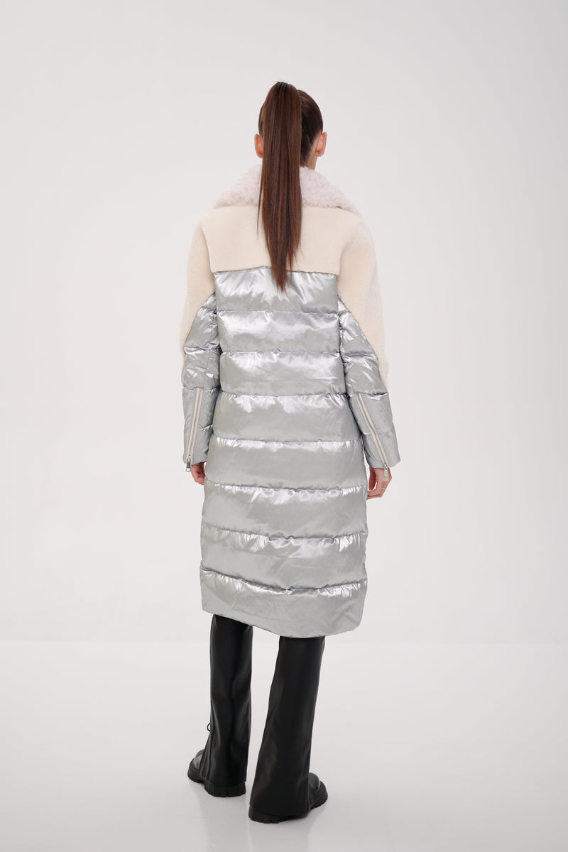 Kalgan Trim Down Long-line Coat