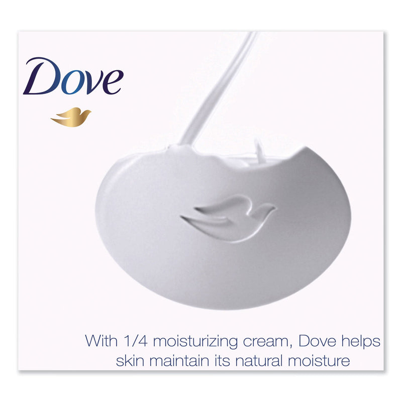Dove White Beauty Bar, Light Scent, 3.17 oz, 3/Pack