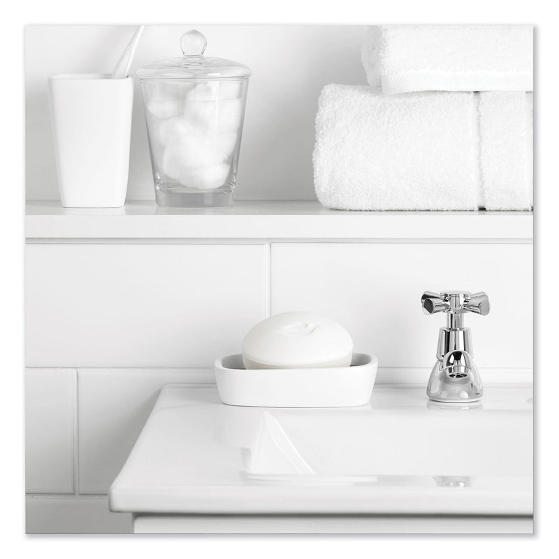 Dove White Beauty Bar, Light Scent, 3.17 oz, 12/Carton