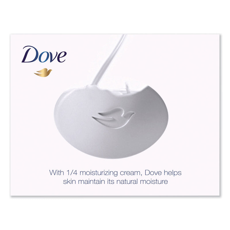 Dove White Beauty Bar, Light Scent, 2.6 oz, 36/Carton