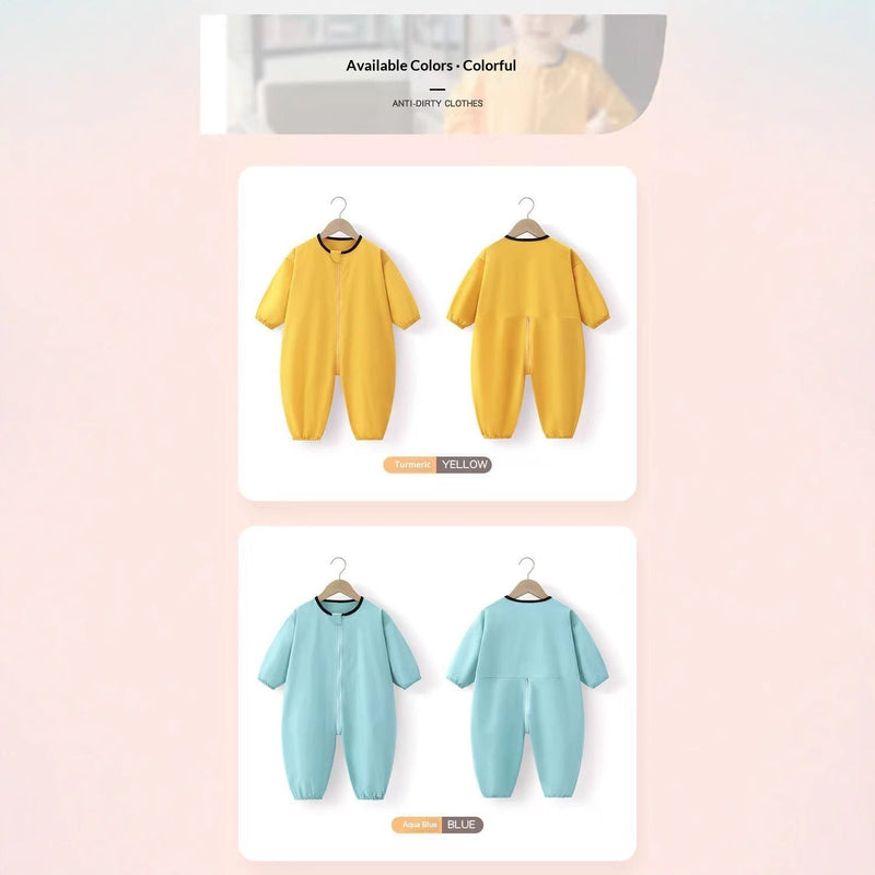 Baby Coverall Crawling Cotton UV-Protective Jumpsuit