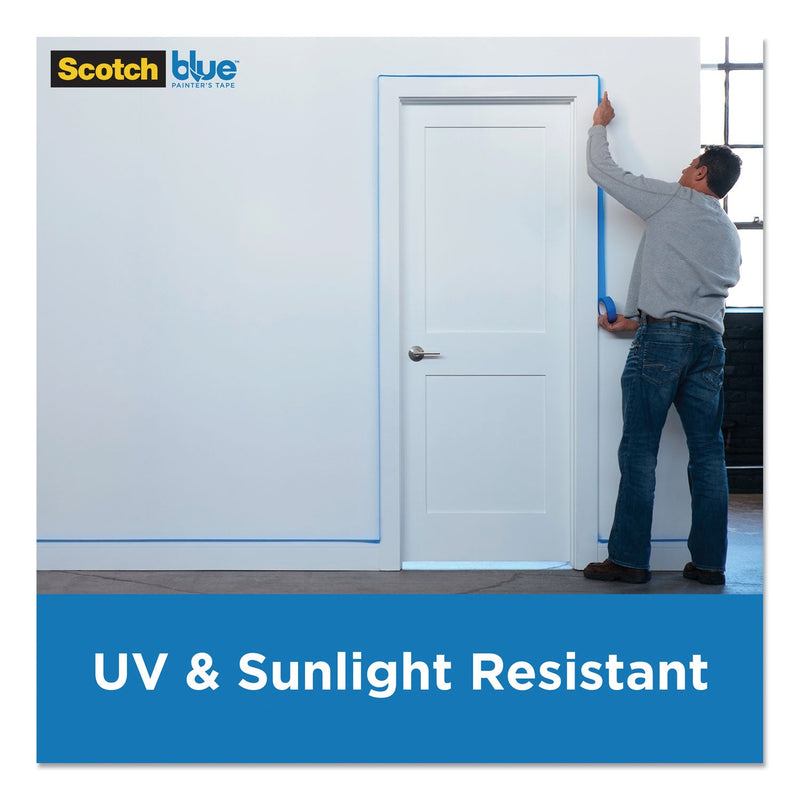 ScotchBlue Original Multi-Surface Painter's Tape, 3" Core, 2" x 60 yds, Blue