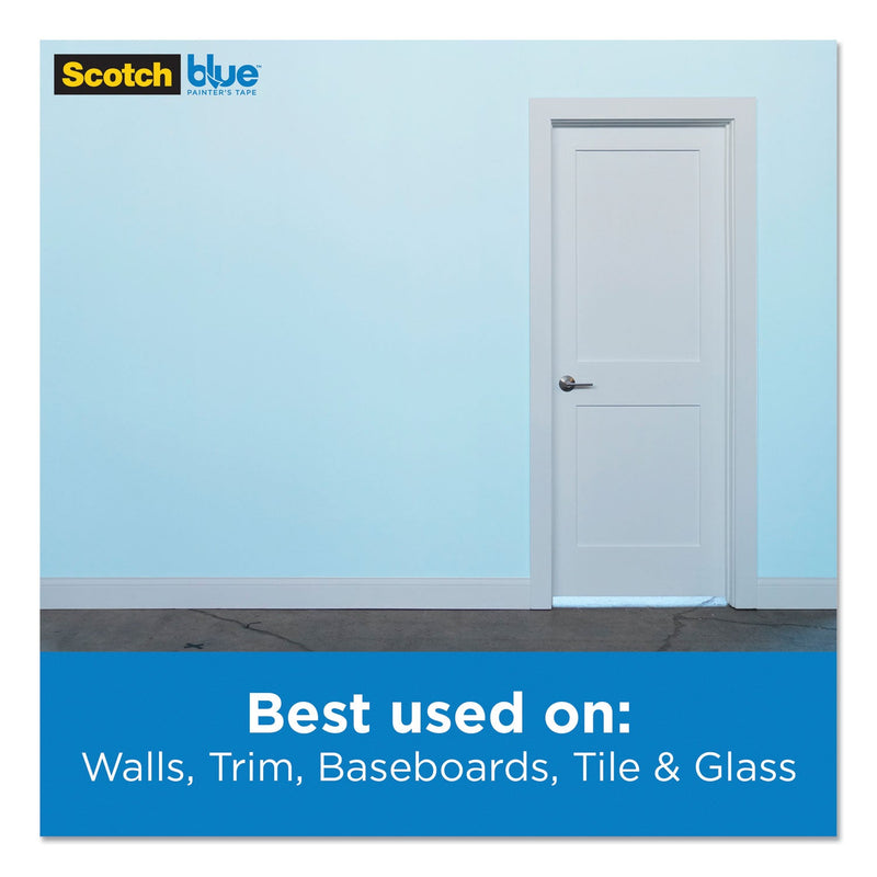 ScotchBlue Original Multi-Surface Painter's Tape, 3" Core, 2" x 60 yds, Blue