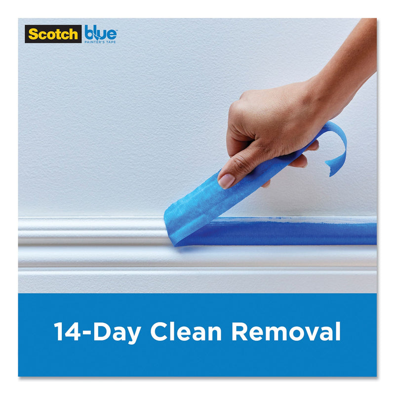 ScotchBlue Original Multi-Surface Painter's Tape, 3" Core, 2" x 60 yds, Blue