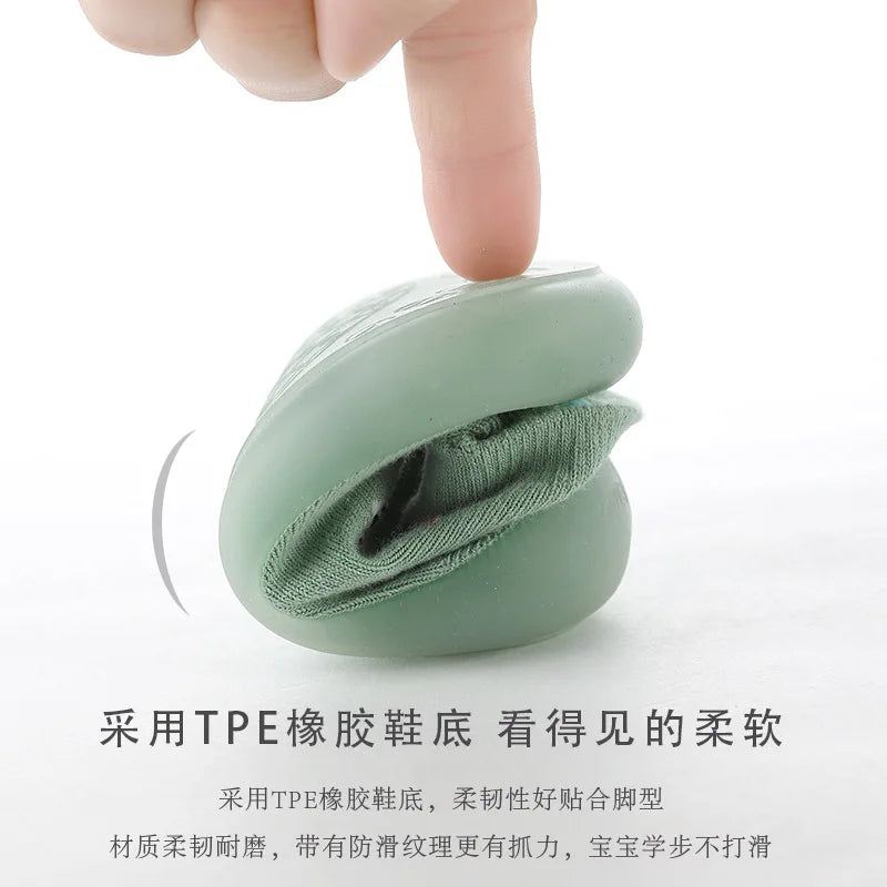 Unisex Baby Shoes First Shoes Toddler First Walkers Boy Soft Sole Rubber Baby Shoes Cute Baby Girl Shoes Baby Booties Anti-Slip