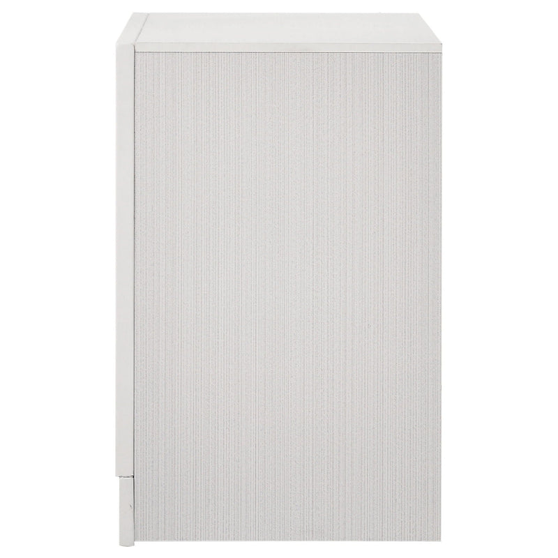 Miranda 3-drawer Nightstand Bedside Table White