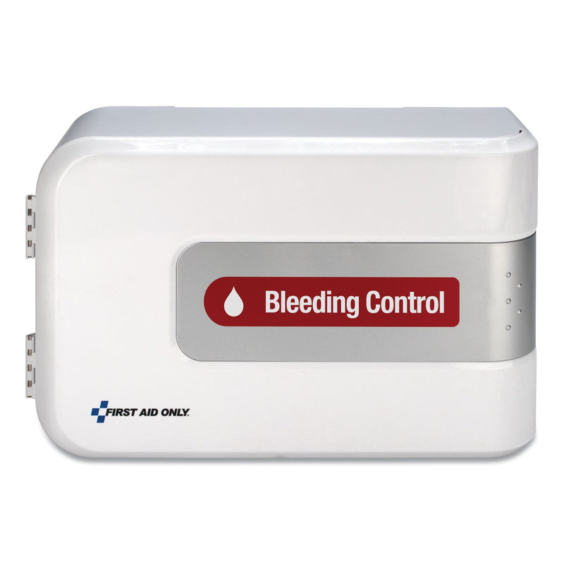 First Aid Only Bleeding Control Cabinet - Texas Mandate, 10.75 x 16.13 x 5.75