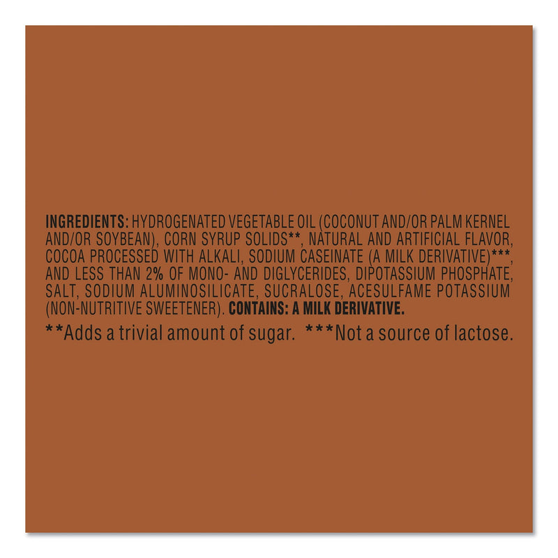 Coffee mate Sugar Free Chocolate Creme Powdered Creamer, 10.2 oz