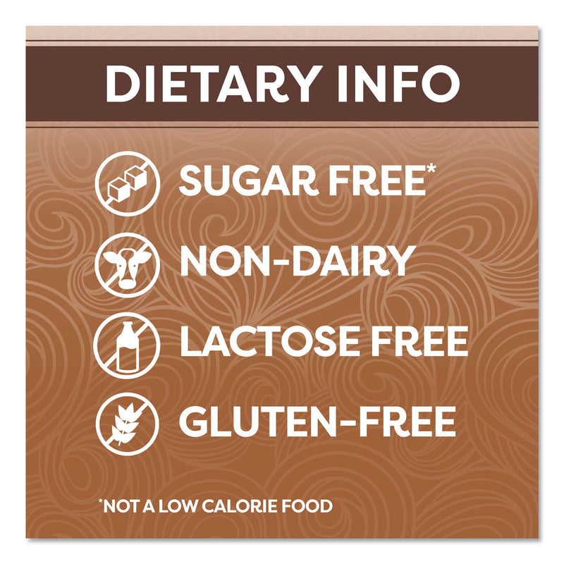 Coffee mate Sugar Free Chocolate Creme Powdered Creamer, 10.2 oz, 6/Carton