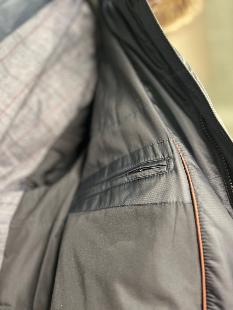 Genuine Fur Trim Sorona® Insulated Puffer Jacket