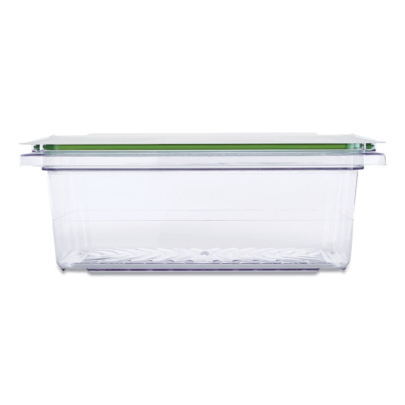Rubbermaid FreshWorks Produce Saver, 12 gal, 18 x 9.3 x 9.8, Clear/Green, Plastic
