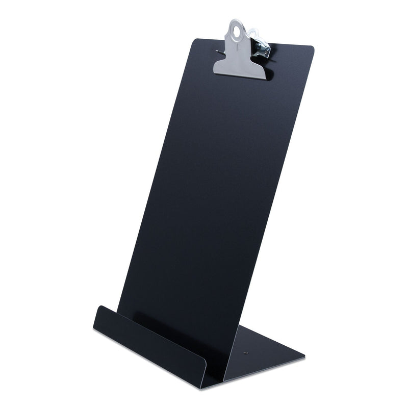 Saunders Free Standing Clipboard and Tablet Stand, 1" Clip Capacity, Memo Size: Holds 6 x 9 Sheets, Black