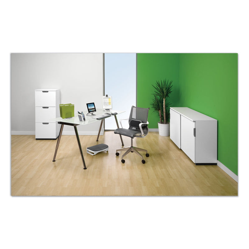 Fellowes I-Spire Series Lumbar Cushion, 14 x 6 x 3, Gray