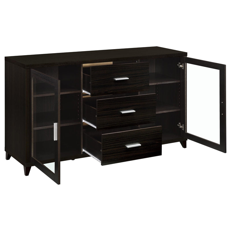 Lewes 4-piece 60-inch TV Entertainment Center Cappuccino