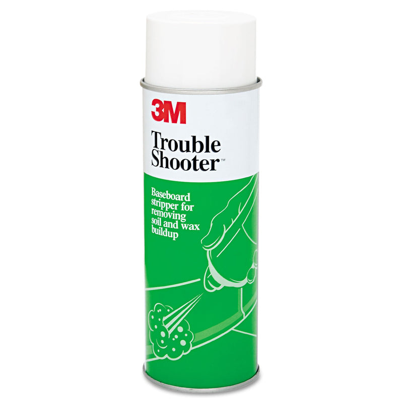 3M TroubleShooter Baseboard Stripper, 21 oz Aerosol Spray, 12/Carton