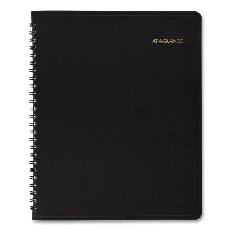 AT-A-GLANCE Monthly Planner, 8.75 x 7, Black Cover, 18-Month (July to Dec): 2022 to 2023