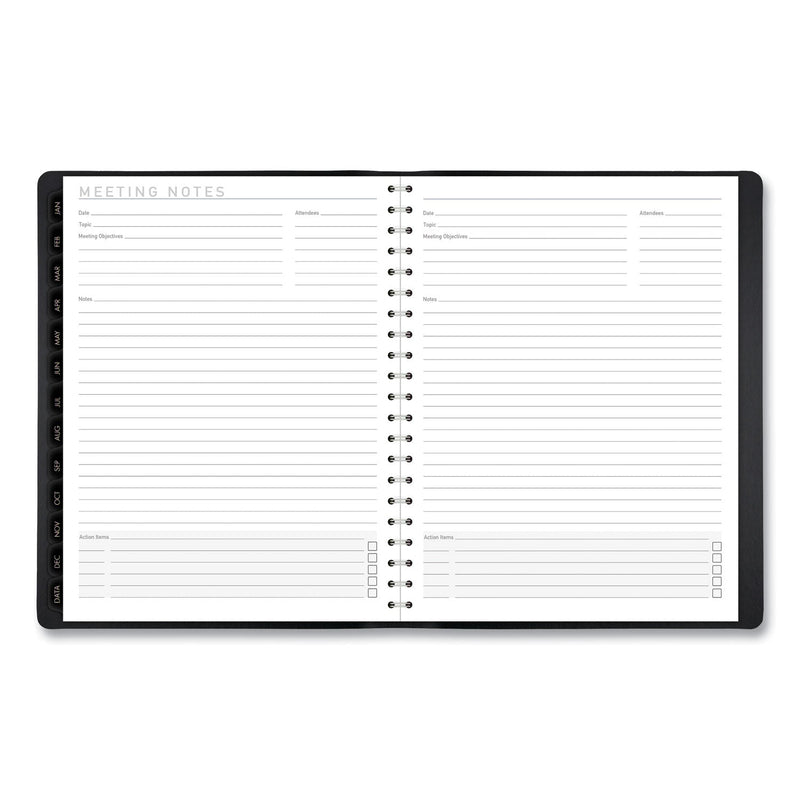 AT-A-GLANCE Contemporary Weekly/Monthly Planner, Vertical-Column Format, 11 x 8.25, Black Cover, 12-Month (Jan to Dec): 2023