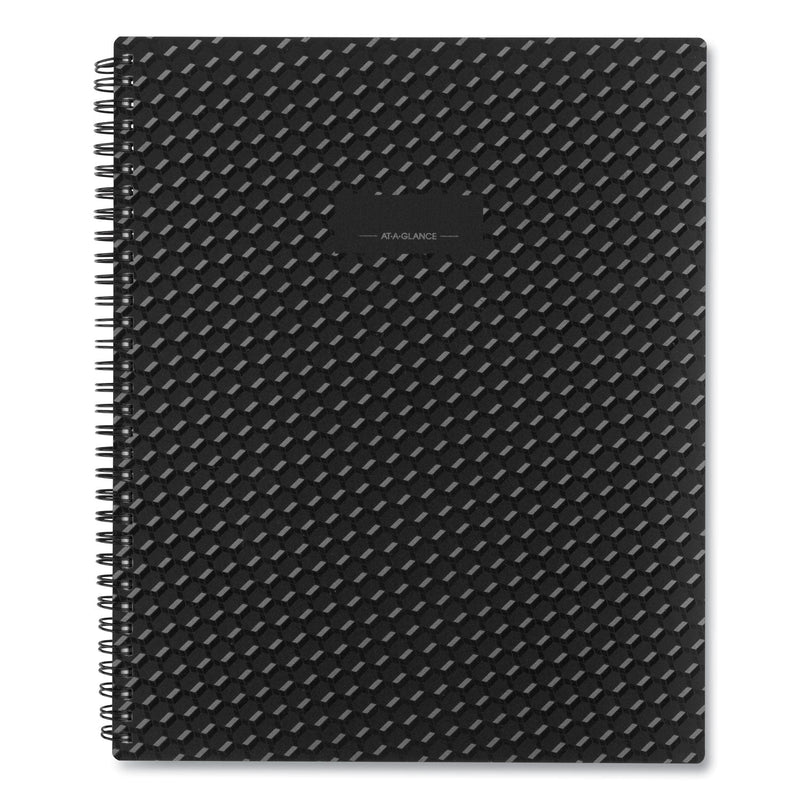 AT-A-GLANCE Elevation Academic Weekly/Monthly Planner, 11 x 8.5, Black Cover, 12-Month (July to June): 2022 to 2023