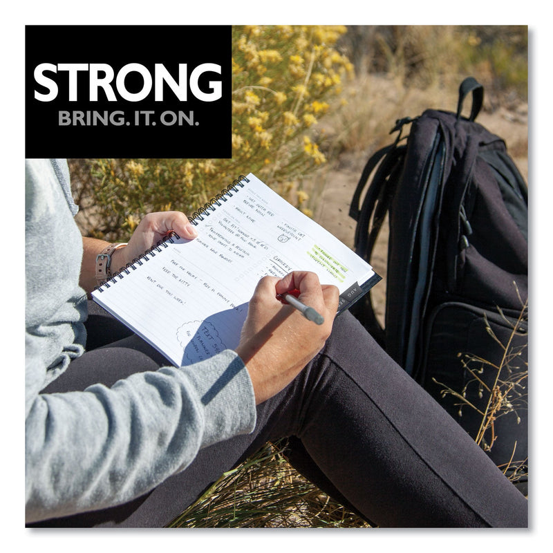 AT-A-GLANCE Elevation Academic Weekly/Monthly Planner, 11 x 8.5, Black Cover, 12-Month (July to June): 2022 to 2023