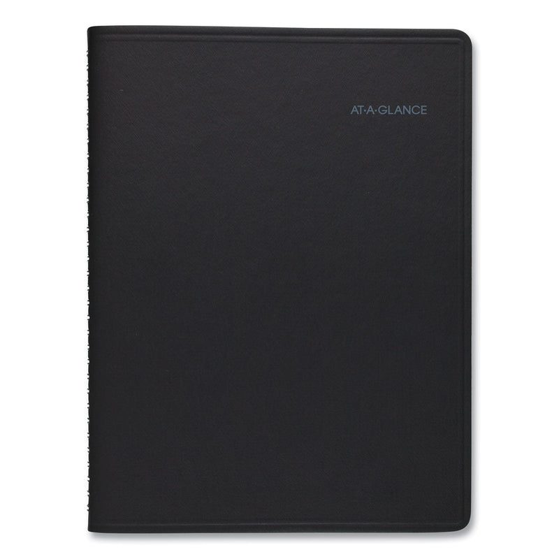 AT-A-GLANCE QuickNotes Weekly/Monthly Planner, 10 x 8, Black Cover, 13-Month (July to July): 2022 to 2023