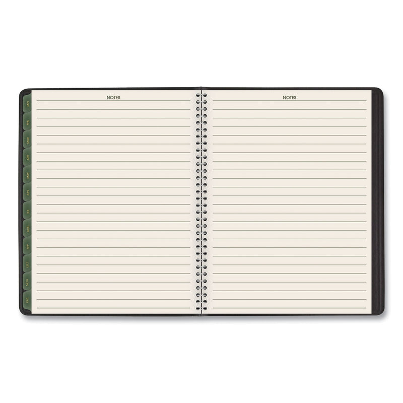 AT-A-GLANCE Recycled Weekly Vertical-Column Format Appointment Book, 8.75 x 7, Black Cover, 12-Month (Jan to Dec): 2023