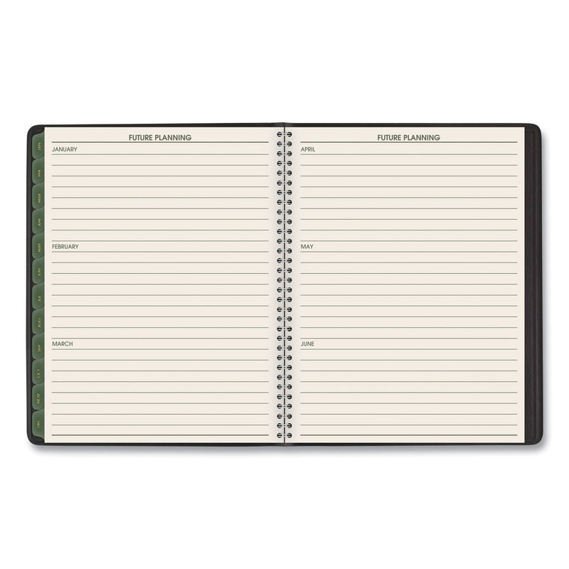 AT-A-GLANCE Recycled Weekly Vertical-Column Format Appointment Book, 8.75 x 7, Black Cover, 12-Month (Jan to Dec): 2023