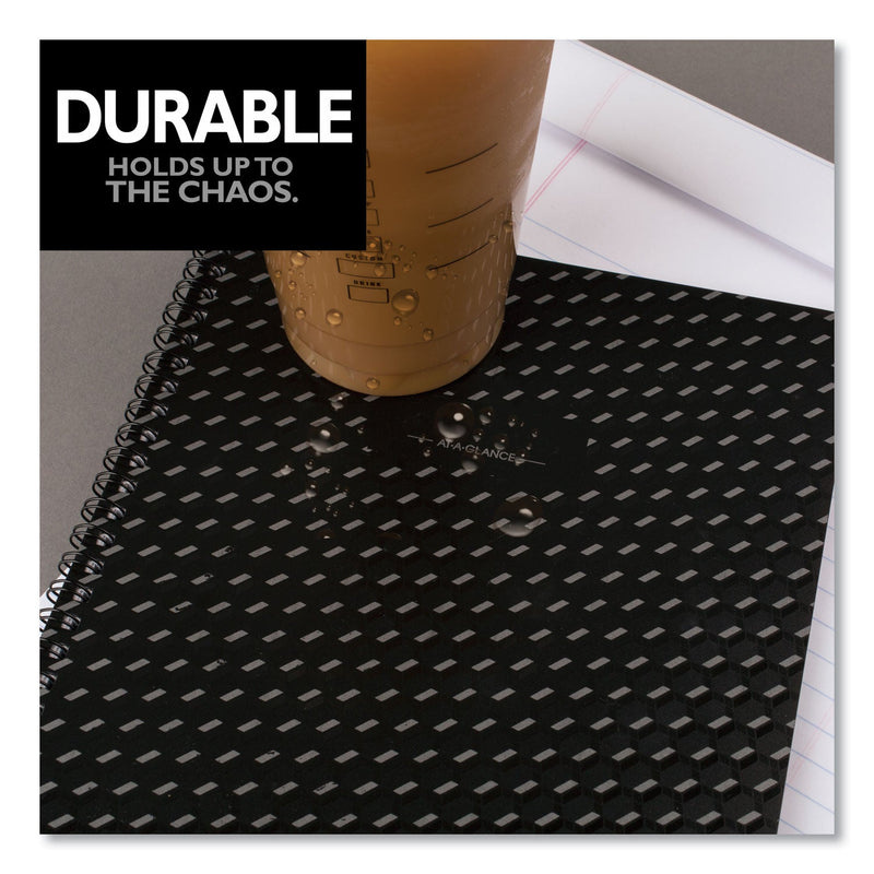 AT-A-GLANCE Elevation Academic Weekly/Monthly Planner, 11 x 8.5, Black Cover, 12-Month (July to June): 2022 to 2023