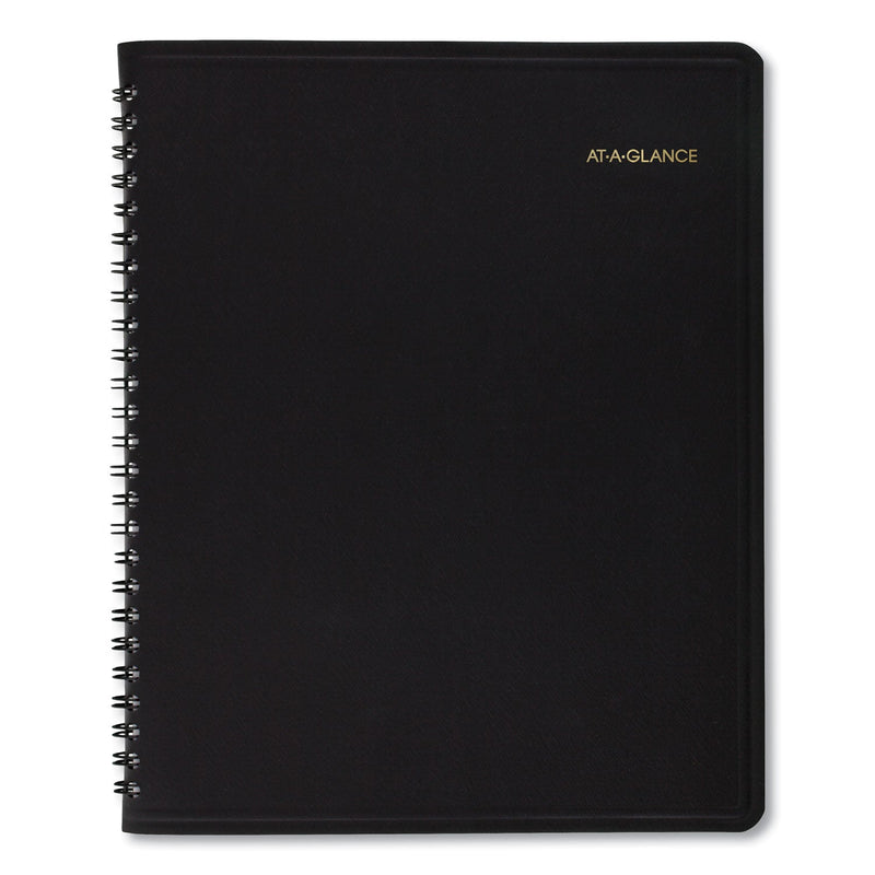 AT-A-GLANCE Monthly Planner in Business Week Format, 10 x 8, Black Cover, 12-Month (Jan to Dec): 2023