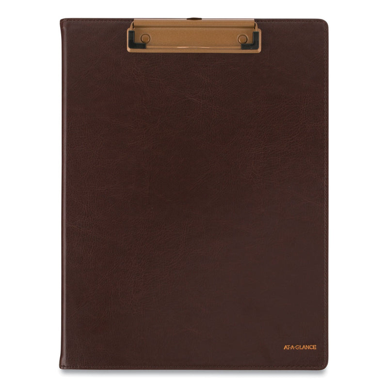 AT-A-GLANCE Signature Collection Monthly Clipfolio, 11 x 8, Distressed Brown Cover, 13-Month (Jan to Jan): 2023 to 2024
