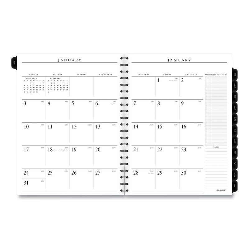 AT-A-GLANCE Executive Weekly/Monthly Planner Refill with 15-Minute Appointments, 11 x 8.25, White Sheets, 12-Month (Jan to Dec): 2023