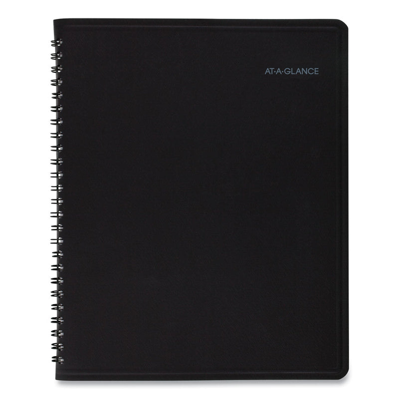 AT-A-GLANCE QuickNotes Monthly Planner, 8.75 x 7, Black Cover, 12-Month (Jan to Dec): 2023