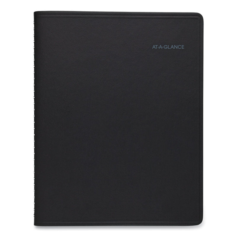 AT-A-GLANCE QuickNotes Monthly Planner, 11 x 8.25, Black Cover, 12-Month (Jan to Dec): 2023