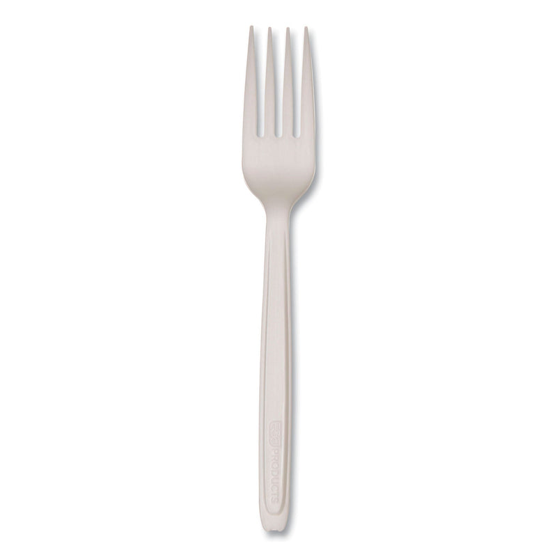 Eco-Products Cutlery for Cutlerease Dispensing System, Fork, 6", White, 960/Carton