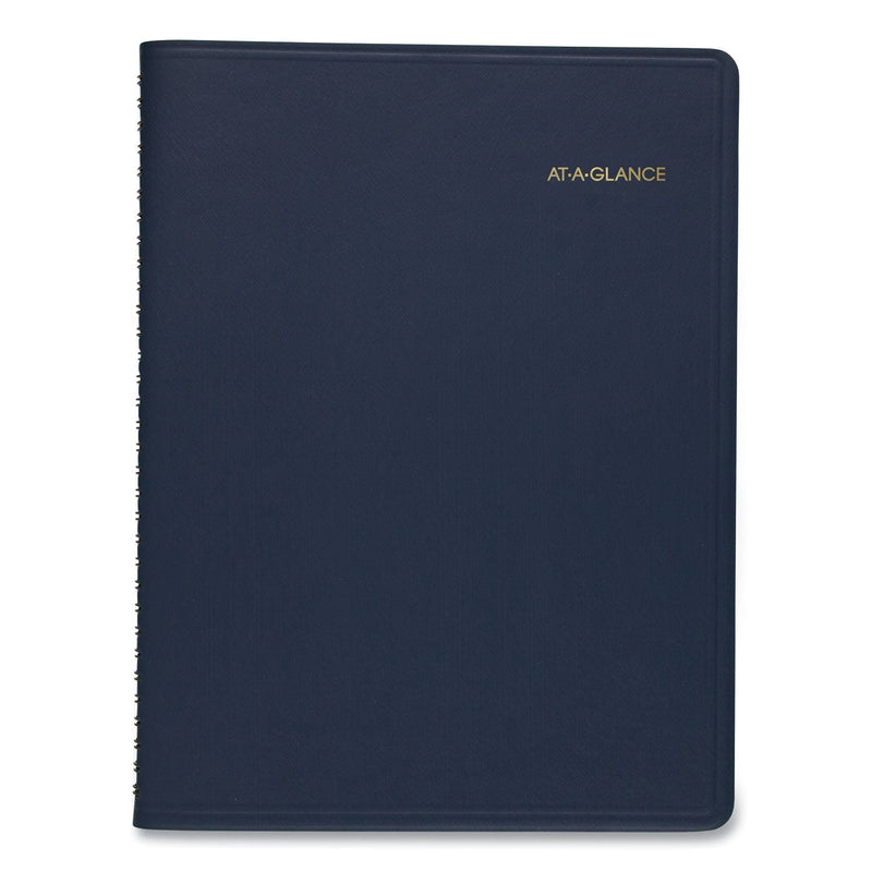 AT-A-GLANCE Weekly Appointment Book, 11 x 8.25, Navy Cover, 13-Month (Jan to Jan): 2023 to 2024