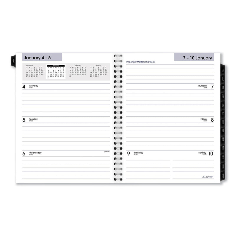 AT-A-GLANCE DayMinder Executive Weekly/Monthly Refill, 8.75 x 7, White Sheets, 12-Month (Jan to Dec): 2023