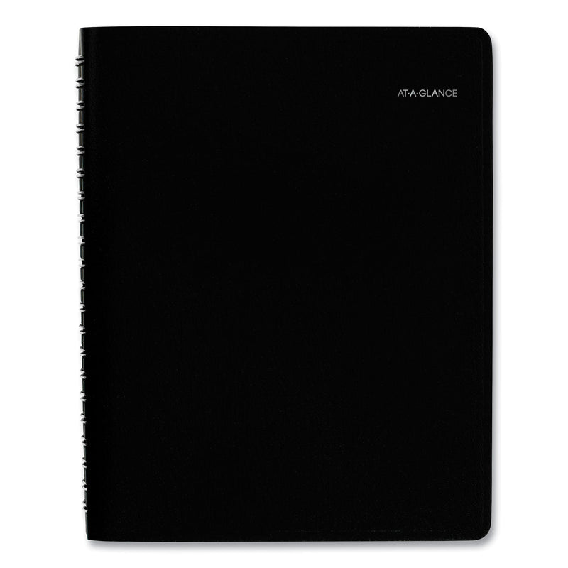 AT-A-GLANCE DayMinder Four-Person Group Daily Appointment Book, 11 x 8, Black Cover, 12-Month (Jan to Dec): 2023